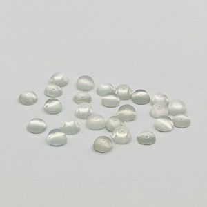 25 pieces 6mm Moonstone Natural Round Cabochon Gemstone Flat-back